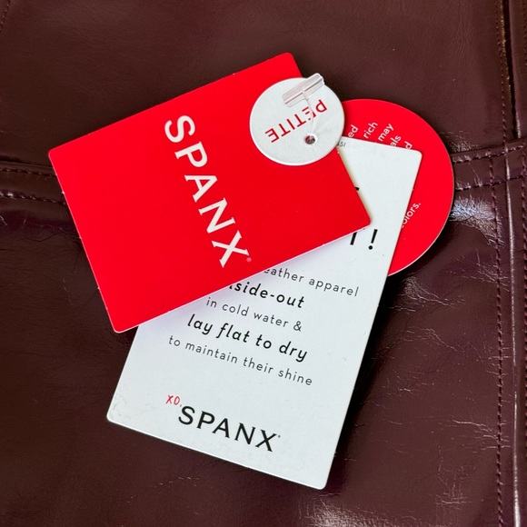 Spanx faux, patent leather leggings - Picture 1 of 2